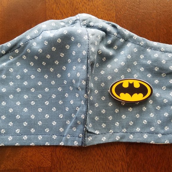 Face Mask ADULT Removable BATMAN - Picture 3 of 4